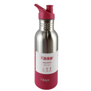 Botella Metalica Keep 600ml Keep Bebidas Deporte Rosa