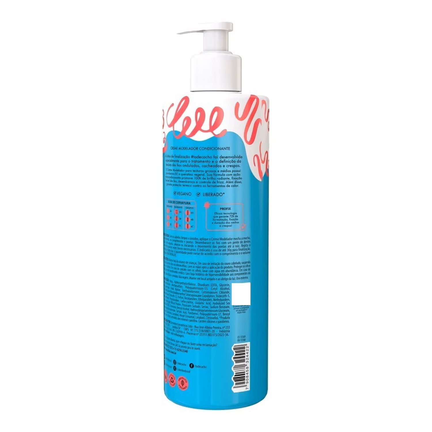 Crema Modeladora Cachos Dos Sonhos Fix Natural 500 Ml Salon Line image number 1.0