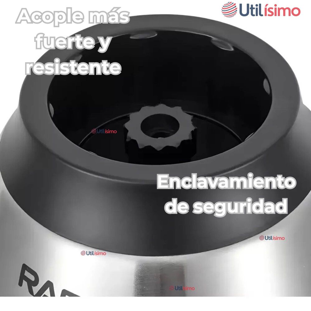 Licuadora Juguera Multifuncional 2 En 1 Picadora Jarra De Vidrio 1000w De Potencia image number 5.0