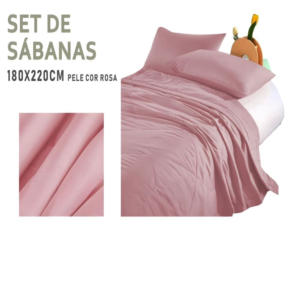 Plumon Nordico Extra Delgado Rosa 1 Plaza image number 2.0