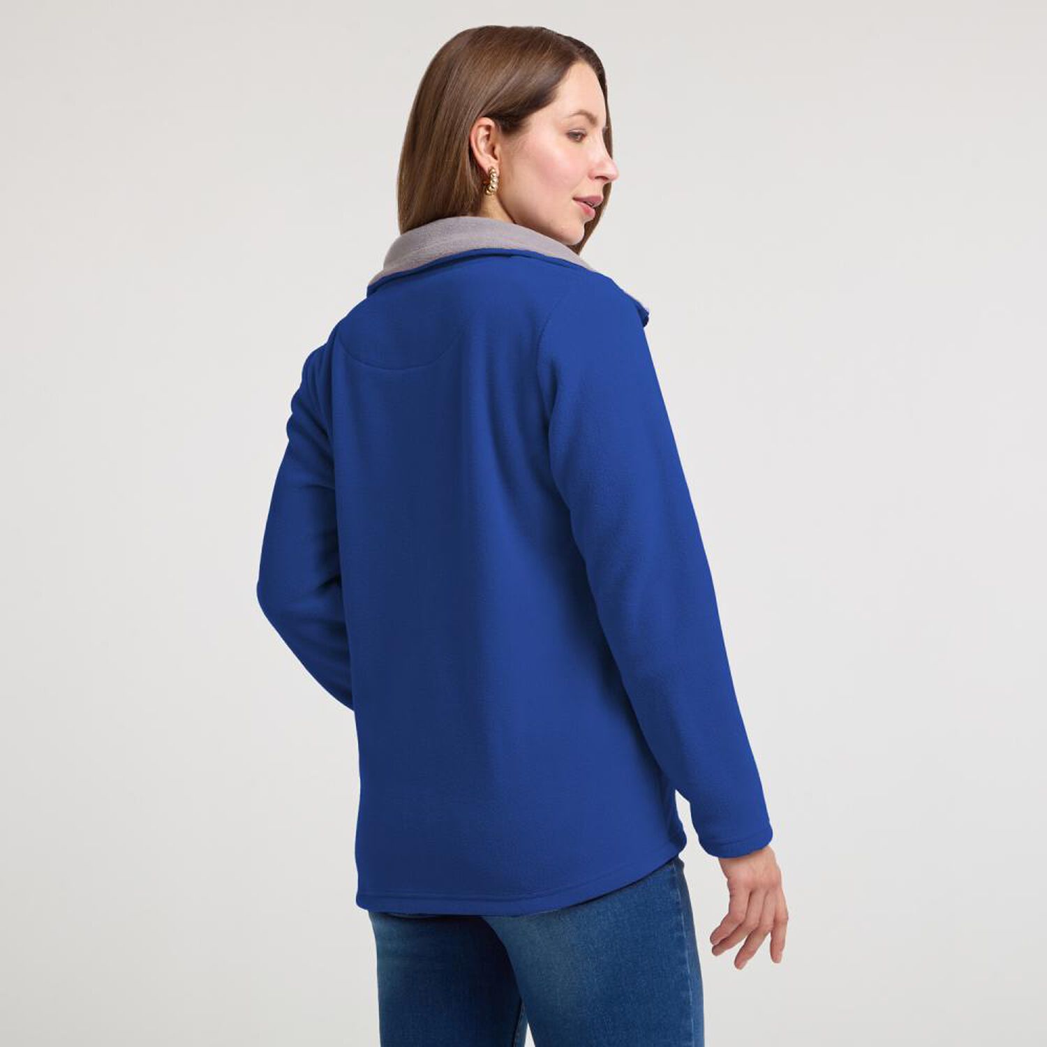 Poler&oacute;n Polar Regular Cuello Alto Mujer Geeps image number 1.0