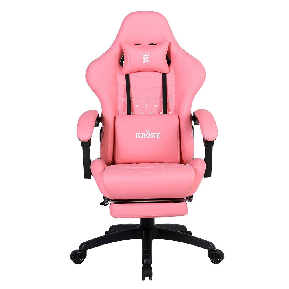 Silla Gamer Oficina Krone Xl Reclinable + Masaje + Apoyapi&eacute;s image number 1.0