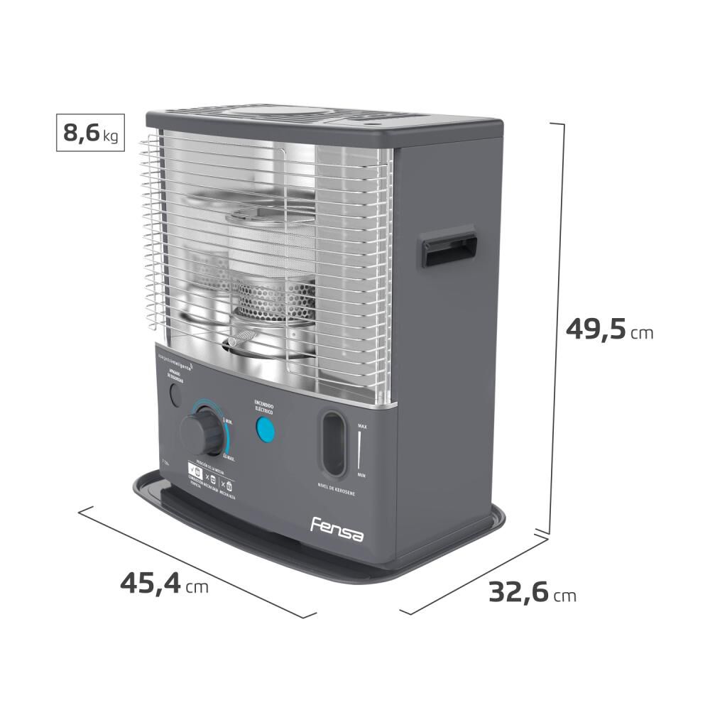 Estufa A Parafina Fensa 720+ / 4.2 Litros image number 1.0