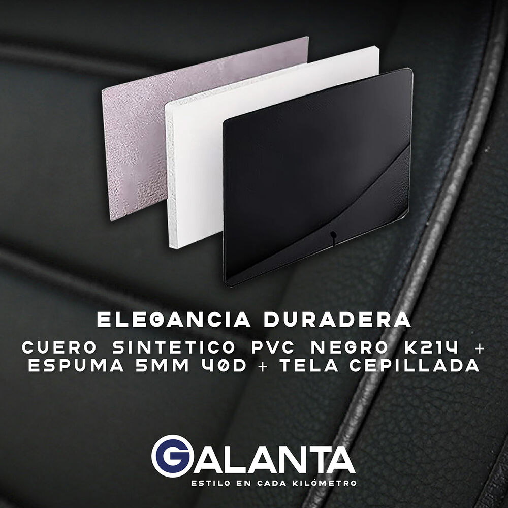 Funda Cubre Asiento Galanta Ecocuero Set 5 Asientos Luxury image number 5.0