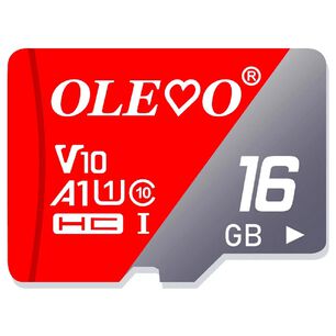Tarjeta Memoria Micro Sd Olevo 16 Gb Original Compatible Nintendo Switch Go Pro A1 U1 V10 Clase 10, 30 Mb/s, No Para Consolas