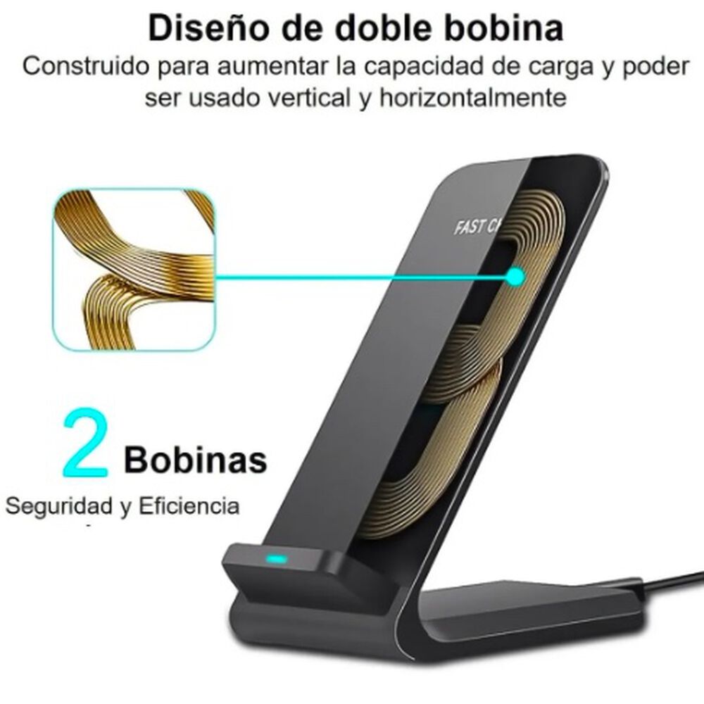 Cargador Inal&aacute;mbrico R&aacute;pido image number 2.0