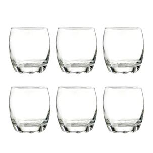 Set 6 Vasos Bajos Modelo Napoles 290ml Jugos Tragos Bebida