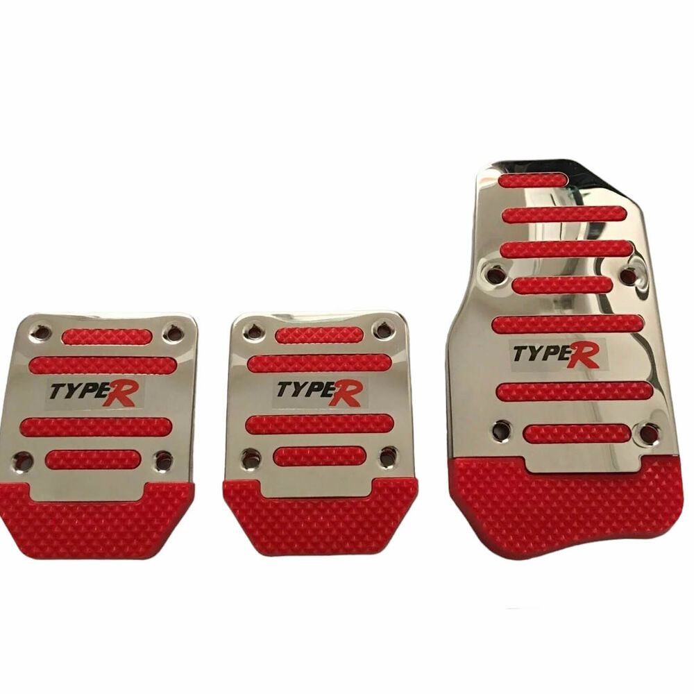 Set Cubre Pedales X3 Typer Auto Manual Universal Kms138 image number 4.0