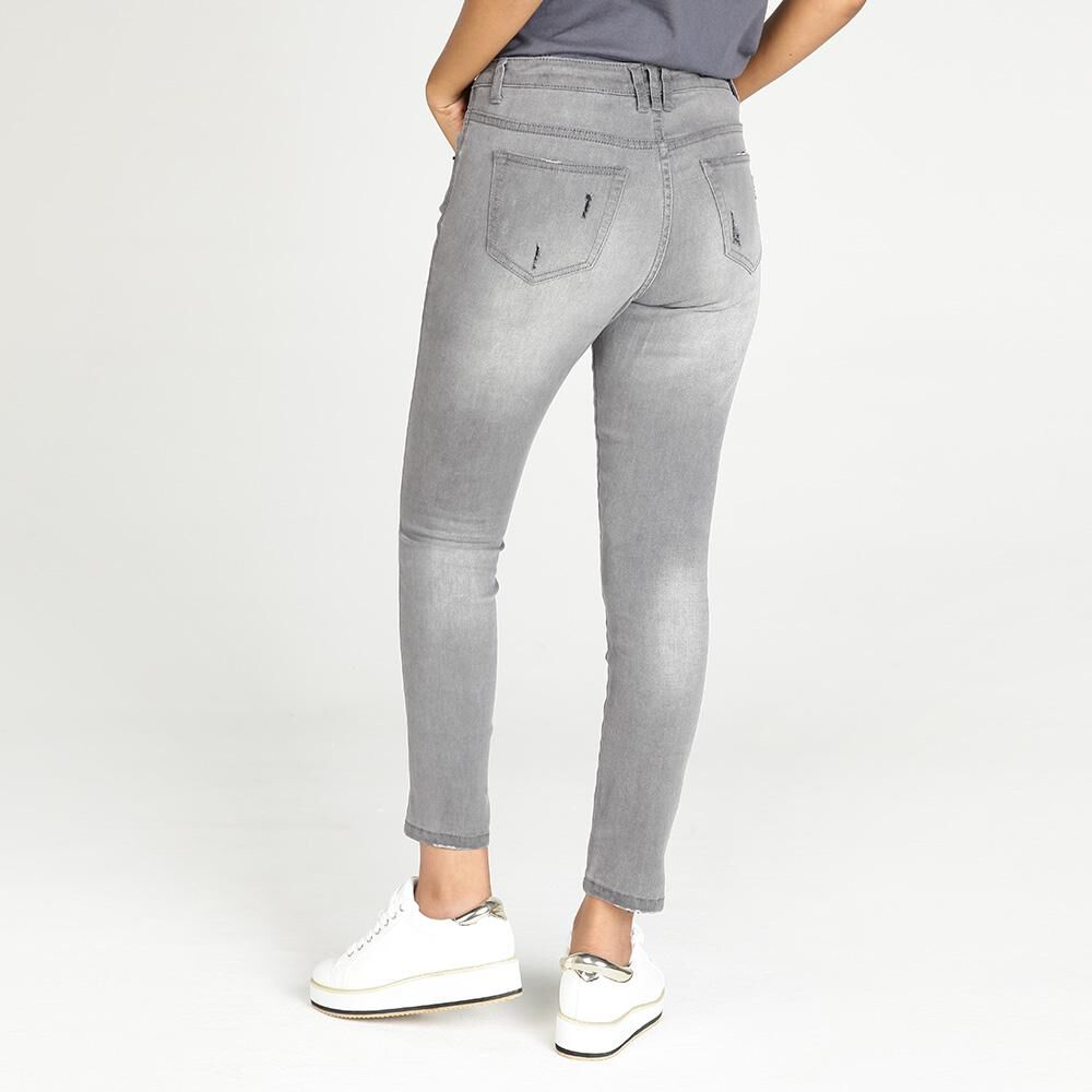 Jeans Mujer Tiro Alto Skinny Rolly go image number 2.0