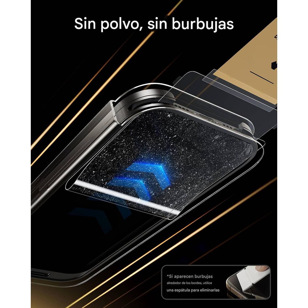 Para Iphone 17 - Vidrio Templado Blindado + Instalador image number 7.0