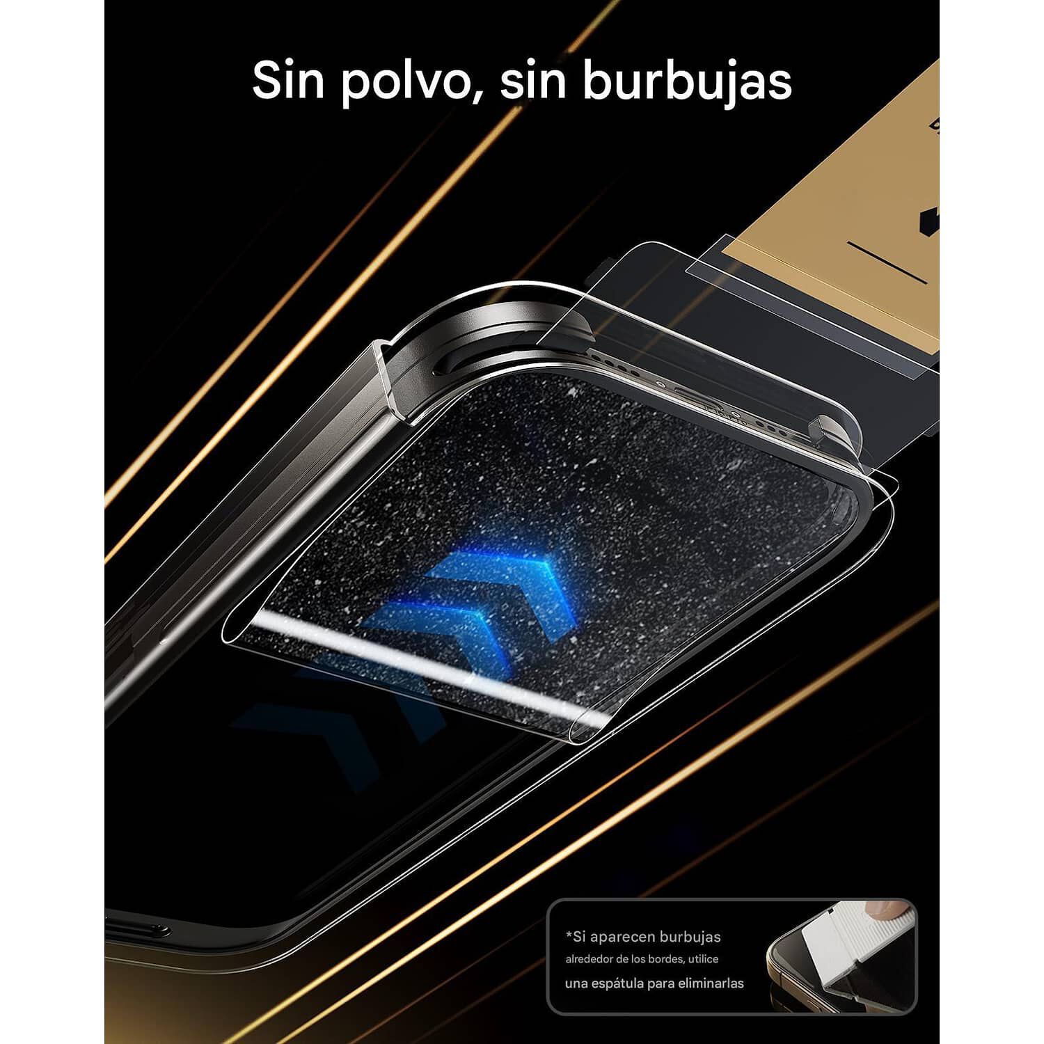 Para Iphone 17 - Vidrio Templado Blindado + Instalador image number 7.0