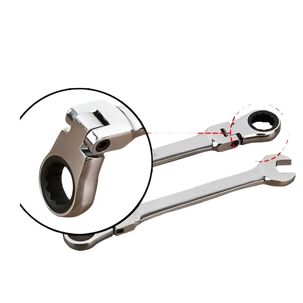 Juego 7 Llaves Combinadas De Trinquete De Cabeza Flexible