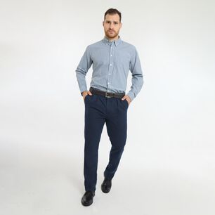 Pantal&oacute;n Liso Tiro Medio Regular Hombre Herald