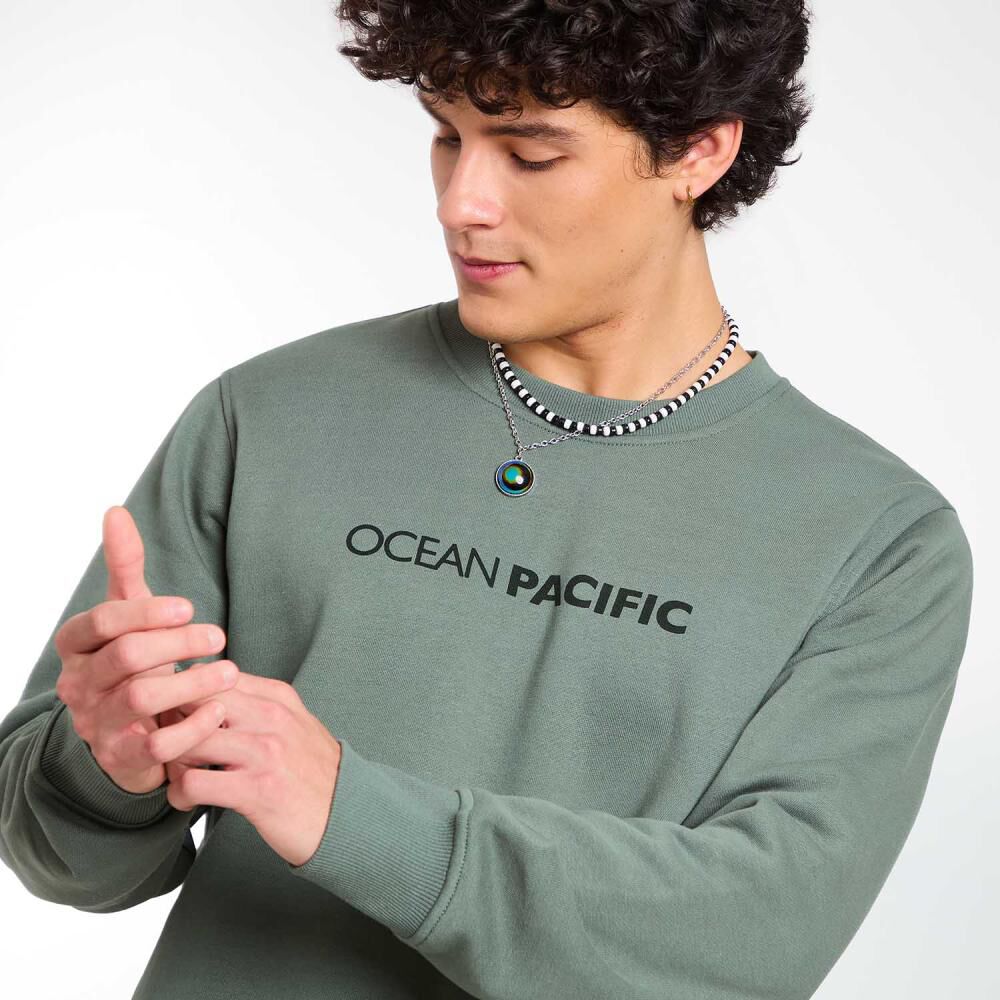 Polerón Regular Slim Cuello Redondo Hombre Ocean Pacific image number 4.0