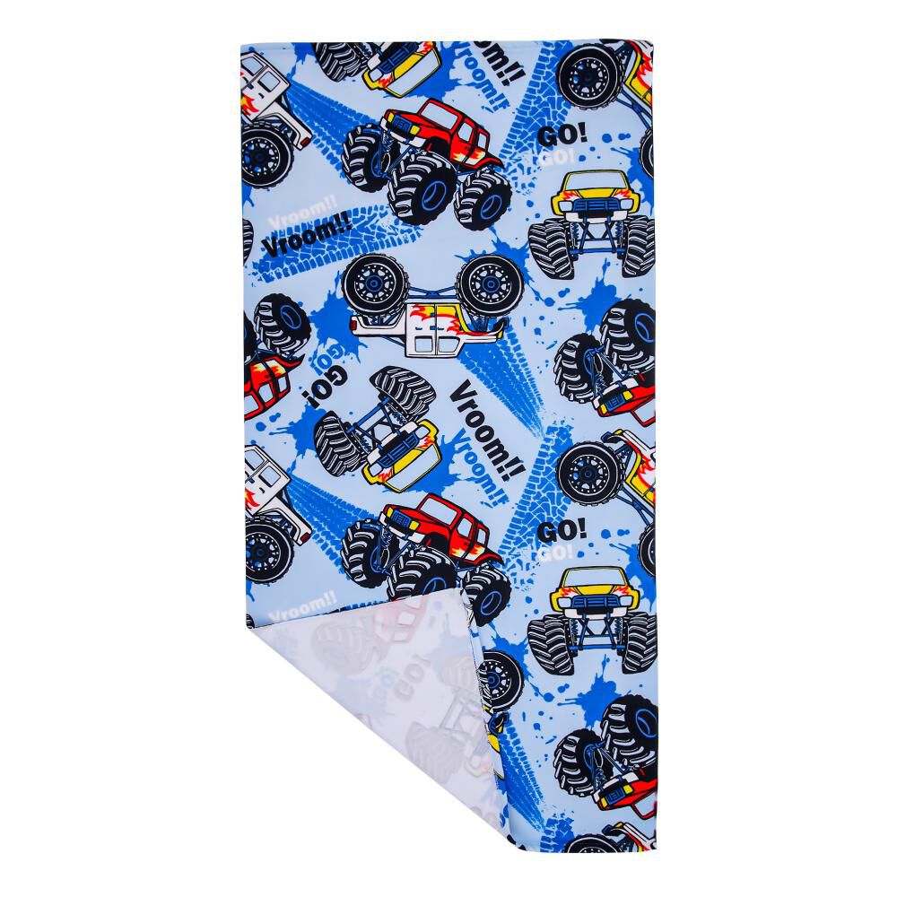 Toalla De Playa Con Lentes Casaideal Kids Truck24 / 75x150 Cm image number 3.0