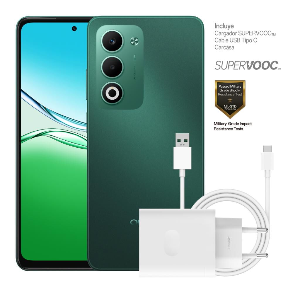 Smartphone Oppo A5 / 5G / 256 GB / Verde / Liberado image number 0.0