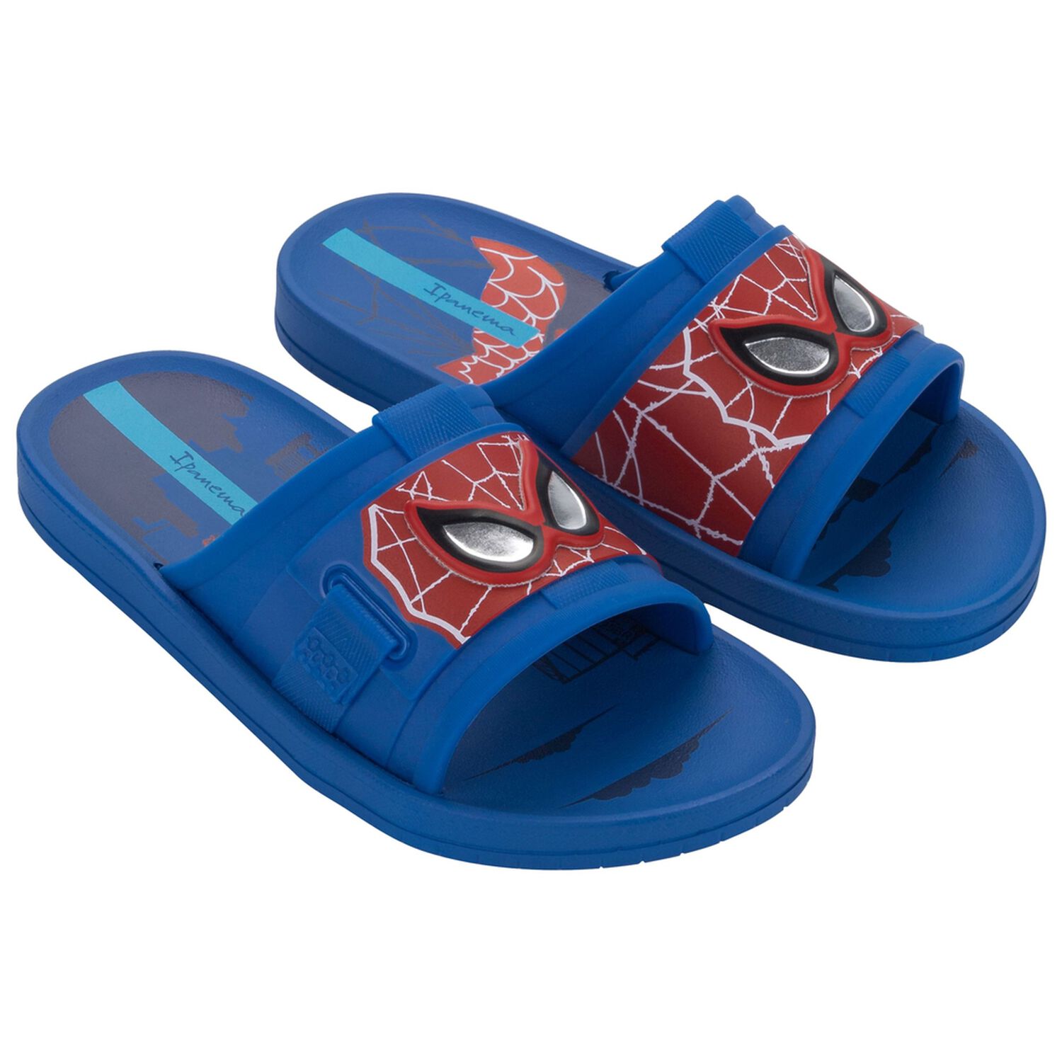 Sandalia Infantil Azul Spider Action Ipanema image number 1.0