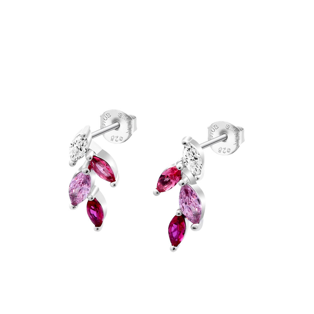 Aros Lp3582-4/1 Lotus Silver Mujer Leros image number 0.0