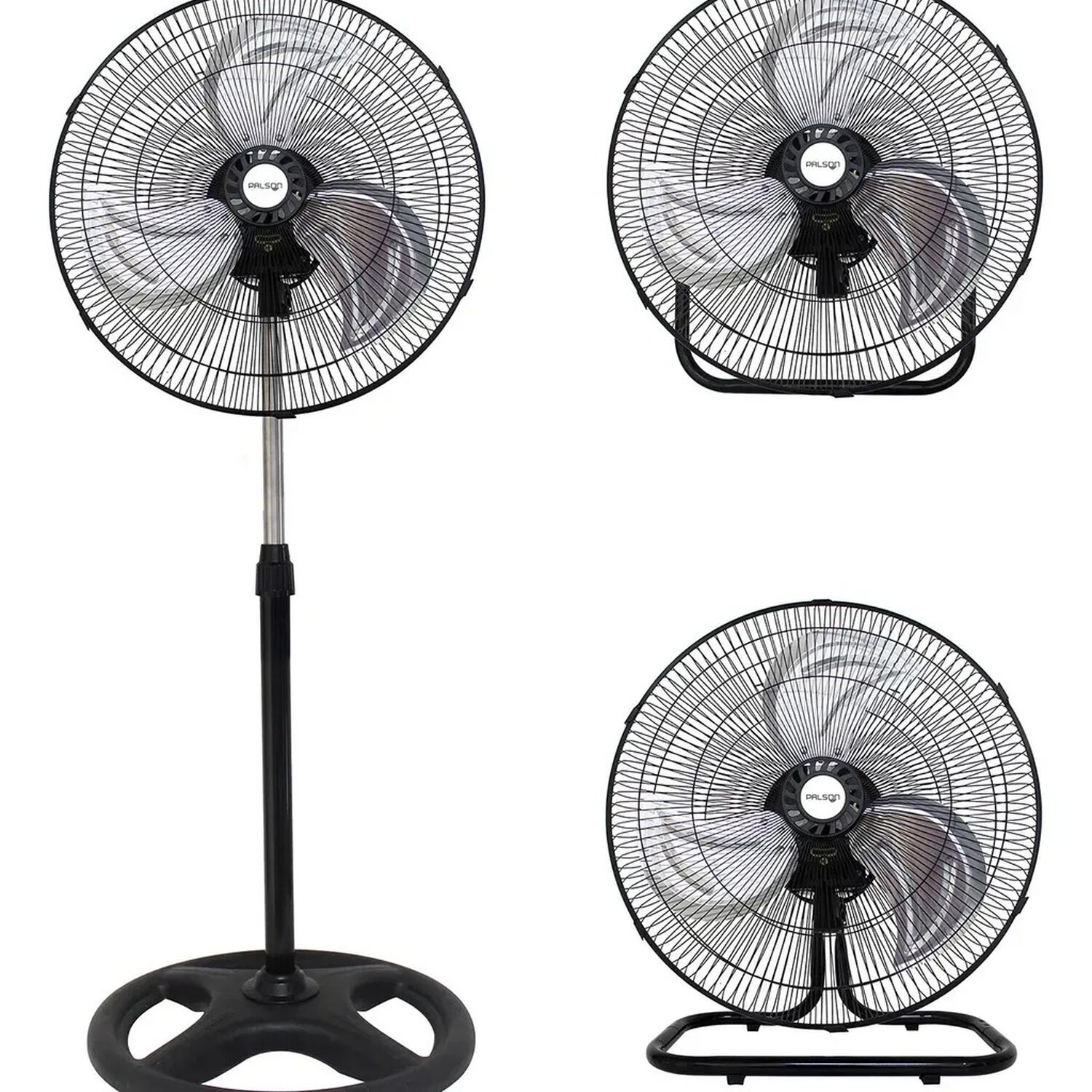 Ventilador Pedestal 3 En 1 18 Pulgadas Met&aacute;lico Marca Palson image number 2.0