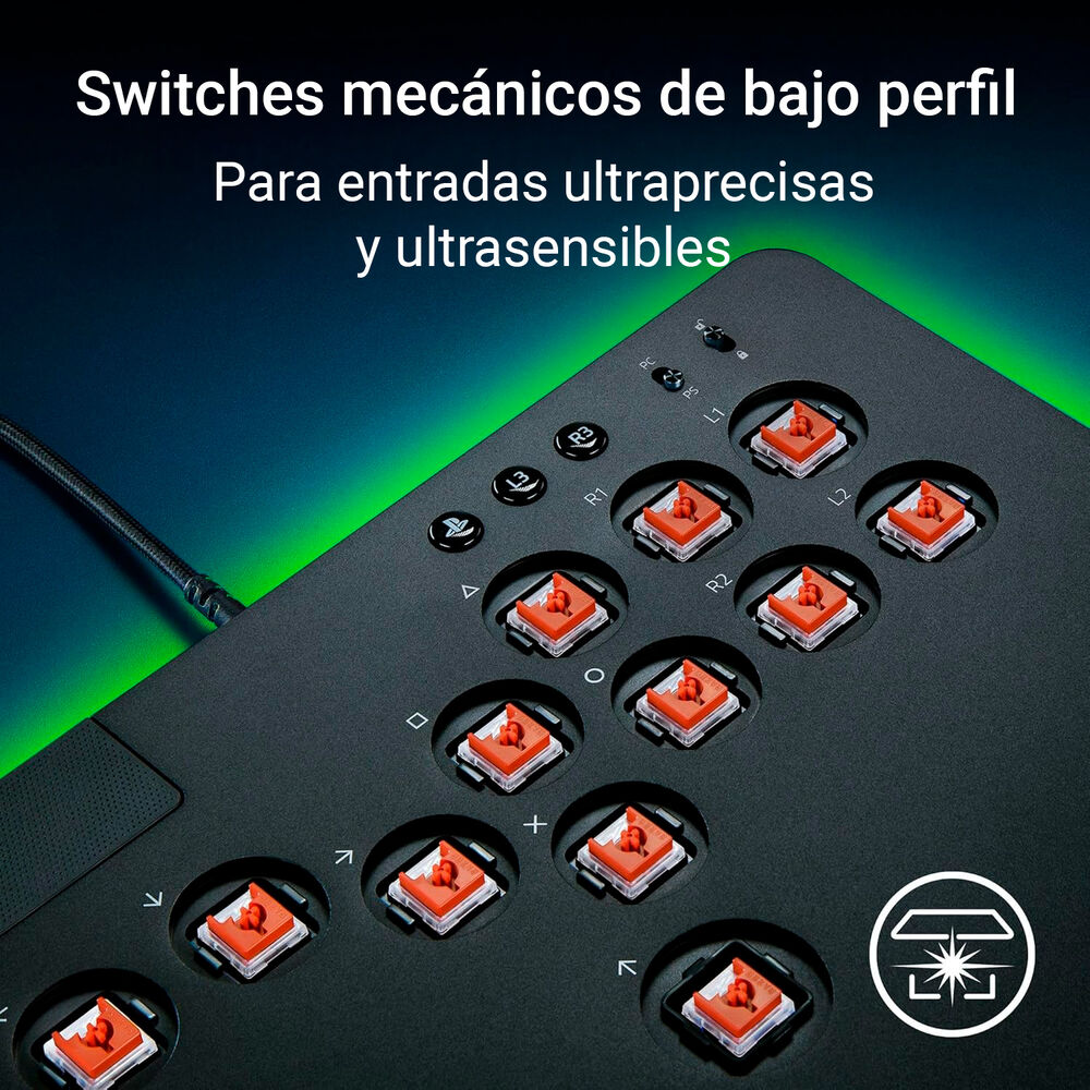 Control Joystick Arcade Razer Kitsune Para Ps5 Y Pc image number 5.0