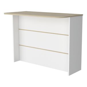 Isla Cocina 120x60x90 Cm Fm-003c - Cafe Claro
