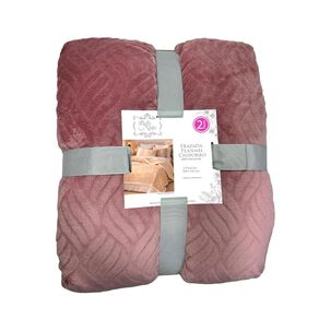 Frazada Belle Noite Emb Flann / 2 Plazas