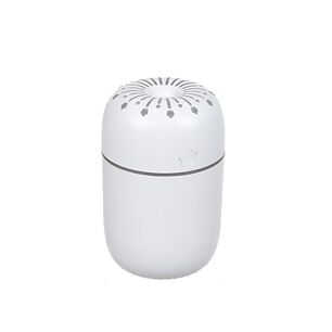 Humidificador Blanco Estrella Forma De Capsula Luz Led