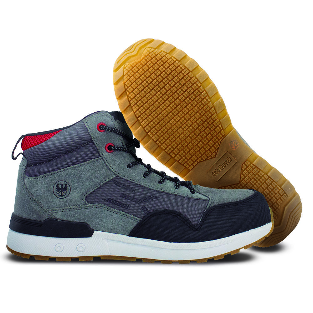Zapato Seguridad Edelbrock Vansky Artic Gray/red image number 1.0