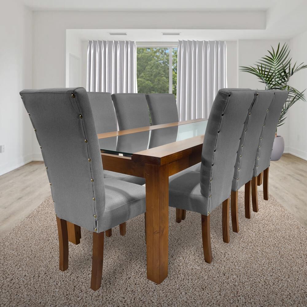 Juego De Comedor Living Factory Dalia / 8 Sitiales image number 0.0