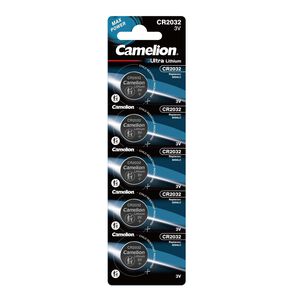 Pilas Tipo Boton De Litio Cr2032 5un - Camelion