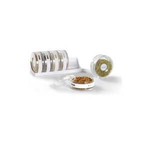 Set Especiero 6 Piezas Organizador Condimentero Rack Tarros