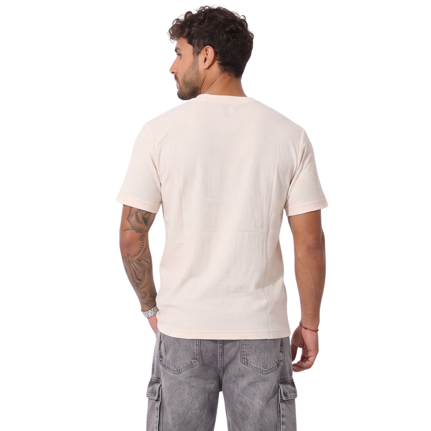 Polera Polo Hombre Textura Verano Dubai image number 2.0
