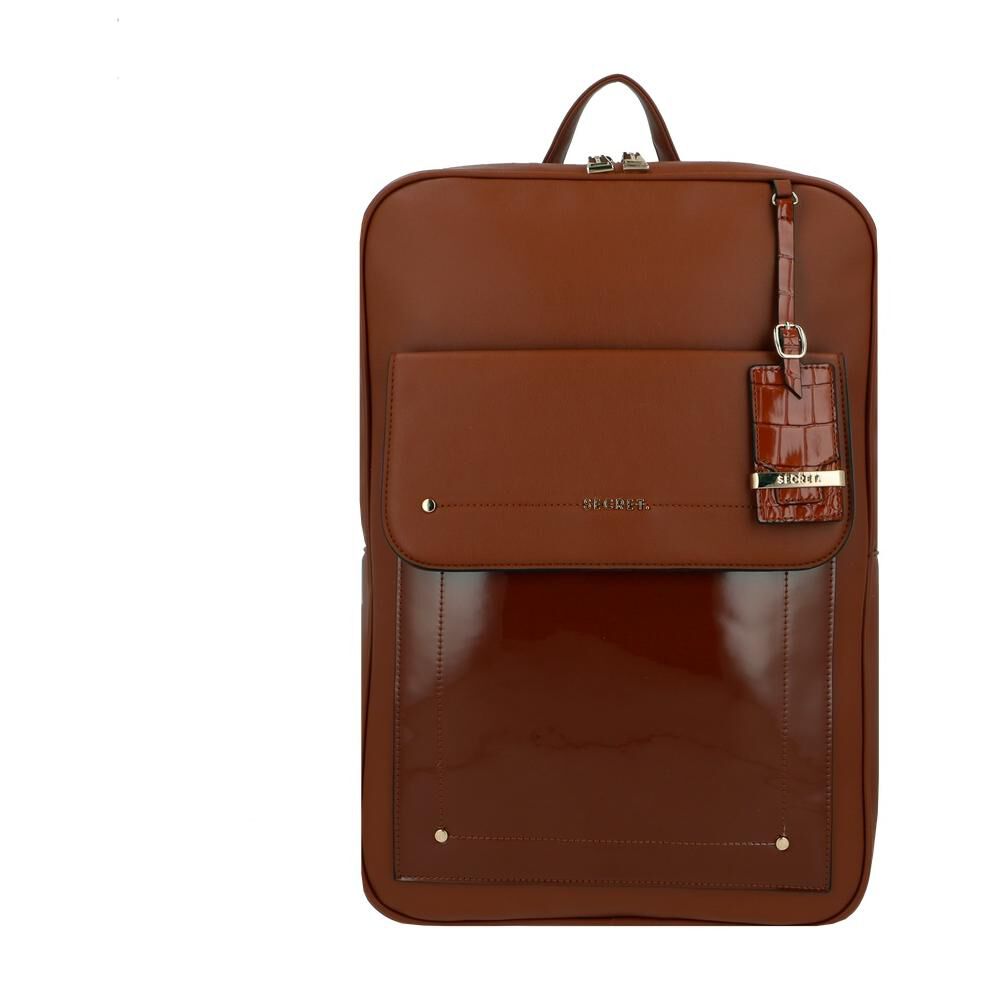 Mochila Notebook Secret Brasilia Sc6 Café 15" image number 0.0