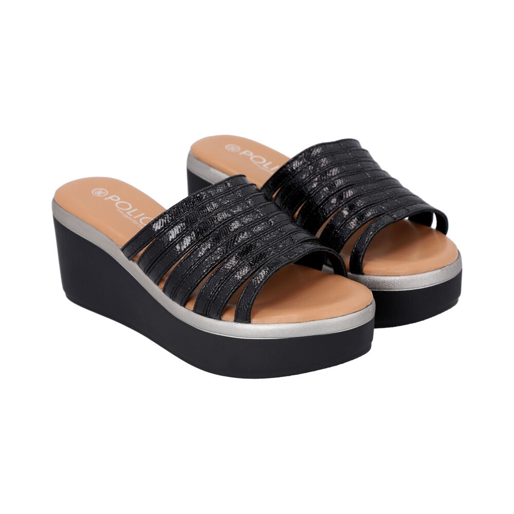 Sandalia Mujer Negro Lari 034 Police image number 2.0
