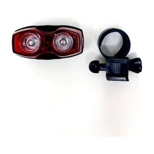 Luz De Seguridad Para Bicicleta Radical Mountain Roja 7 Fun