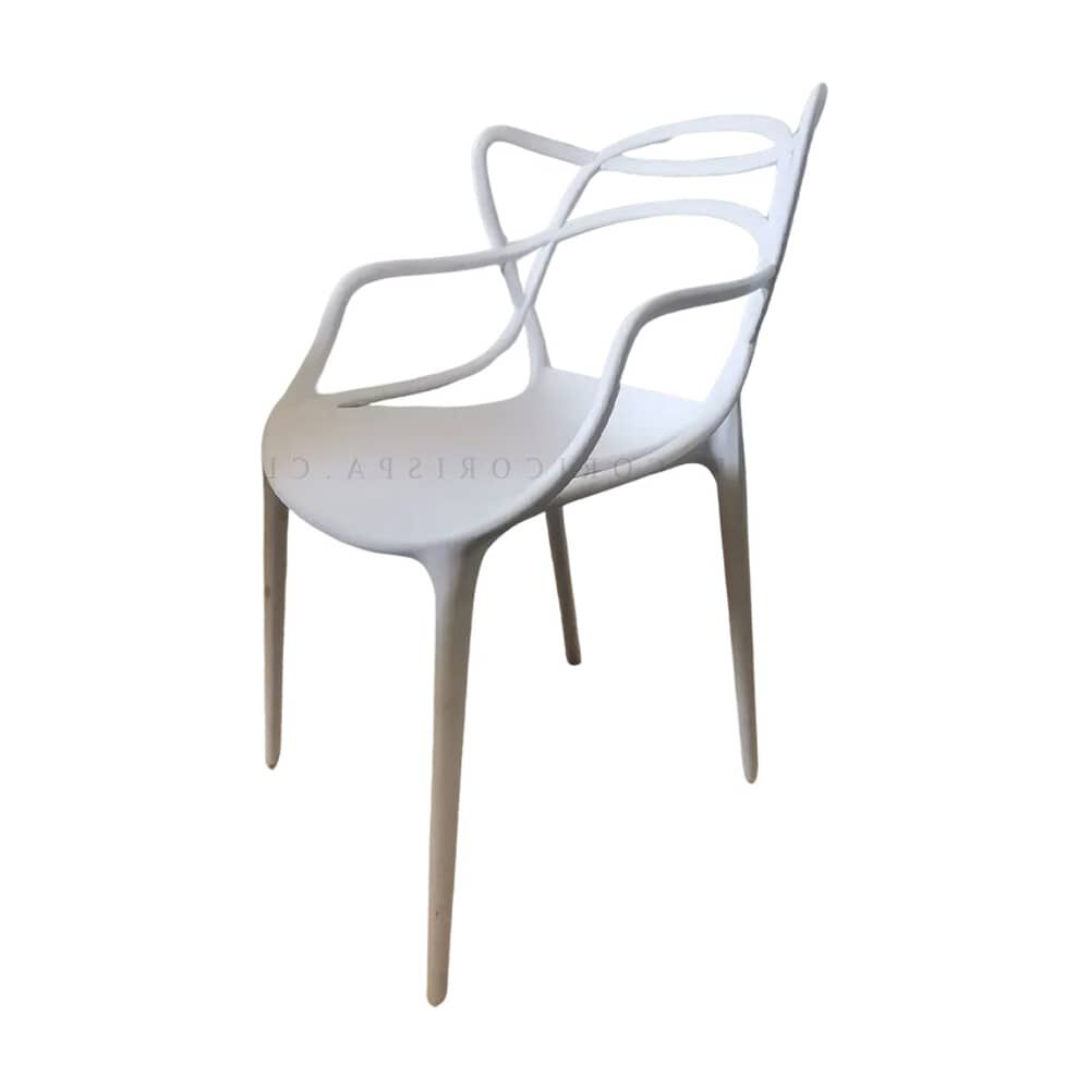 Pack 4 Sillas Master Blanco image number 2.0