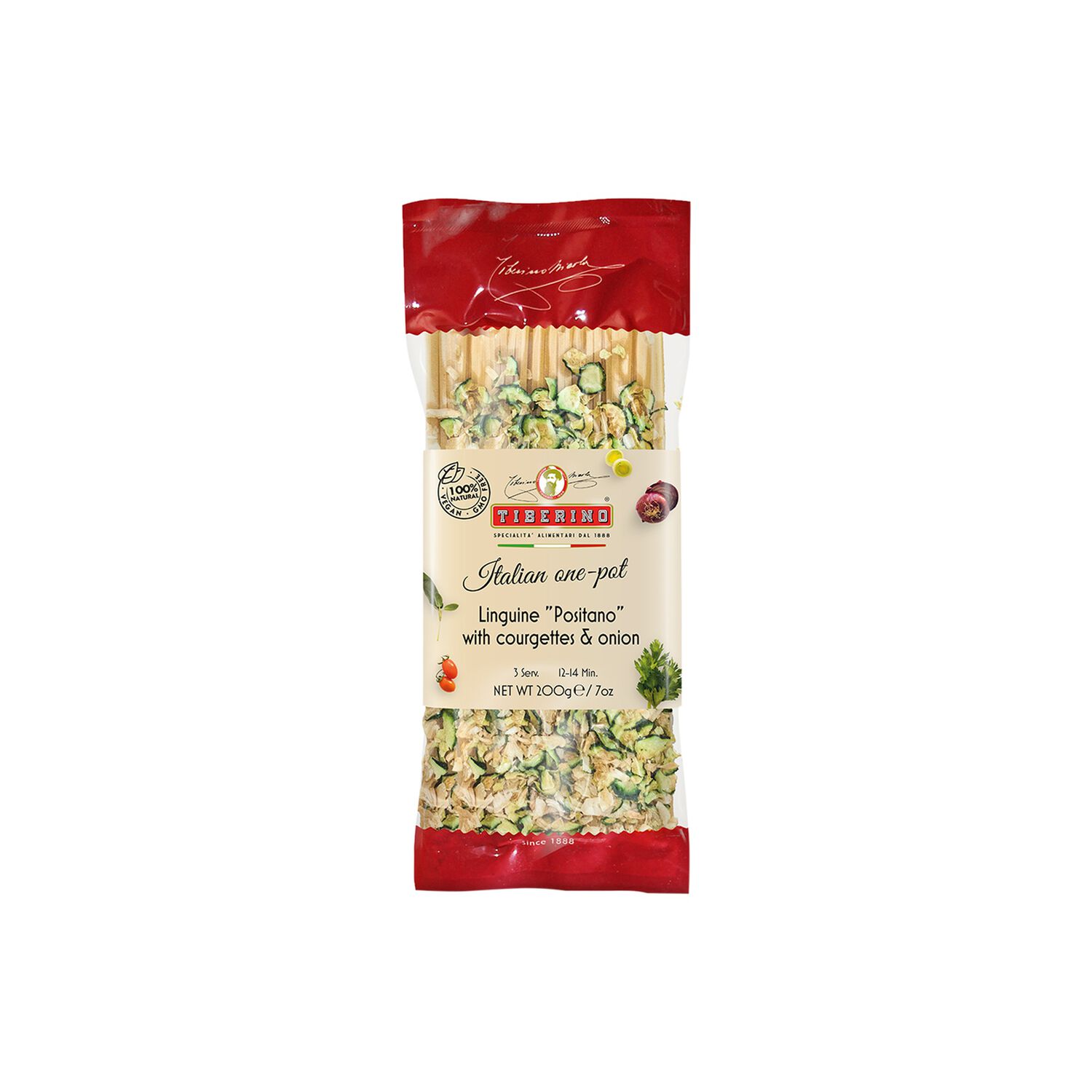 Pr Tiberino Linguini Calabac&iacute;n Y Cebolla 1 X 200 Gr image number 0.0