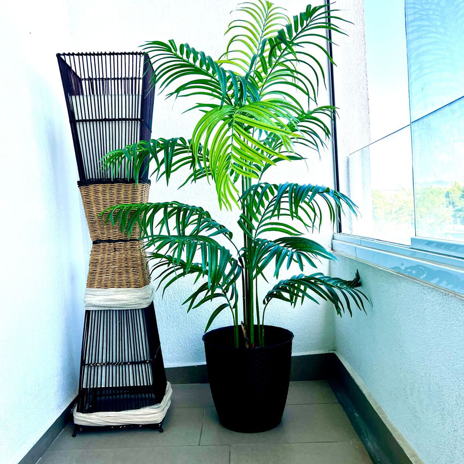 Planta Artificial Palmera Premium 150 Cm. / 12 Hojas image number 4.0