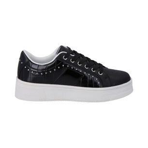 Zapatilla Urbana Mujer Negro Haus Police