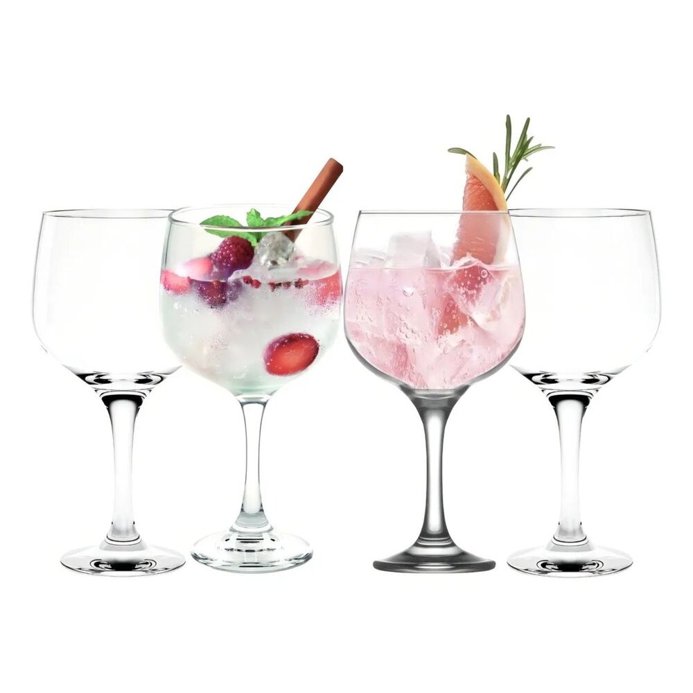 Set 4 Copas Para Gin Tonic Cocktail Vidrio De 653ml Cristar image number 2.0