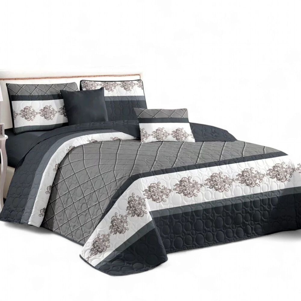 Colcha Para Cama De 2 Plazas Cobertor 230cm X 250cm Quilt De Verano Cubrecama Estampados image number 0.0