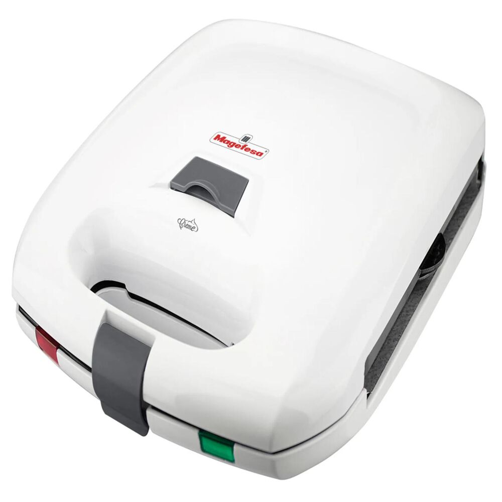 Waflera Electrica 1200w 4 Waffles Blanco Mgf8212 image number 0.0