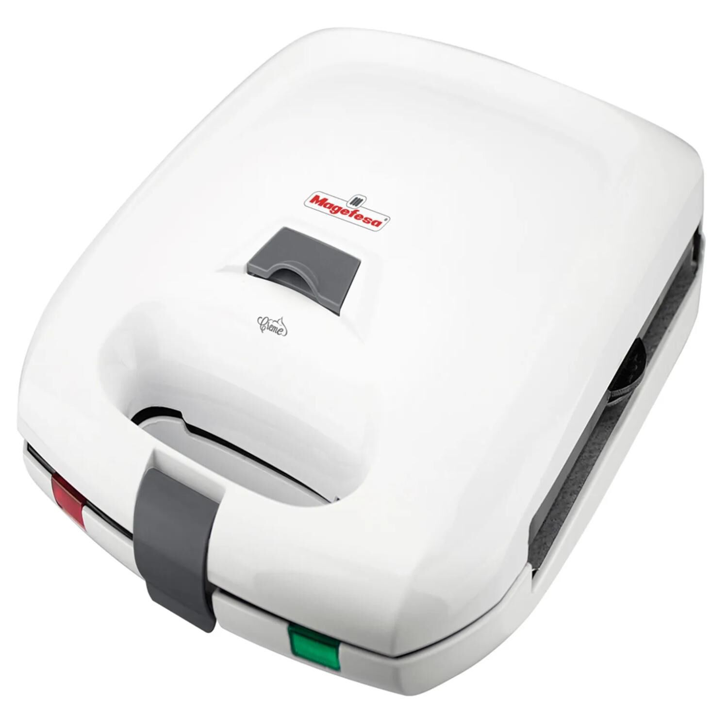 Waflera Electrica 1200w 4 Waffles Blanco Mgf8212 image number 0.0
