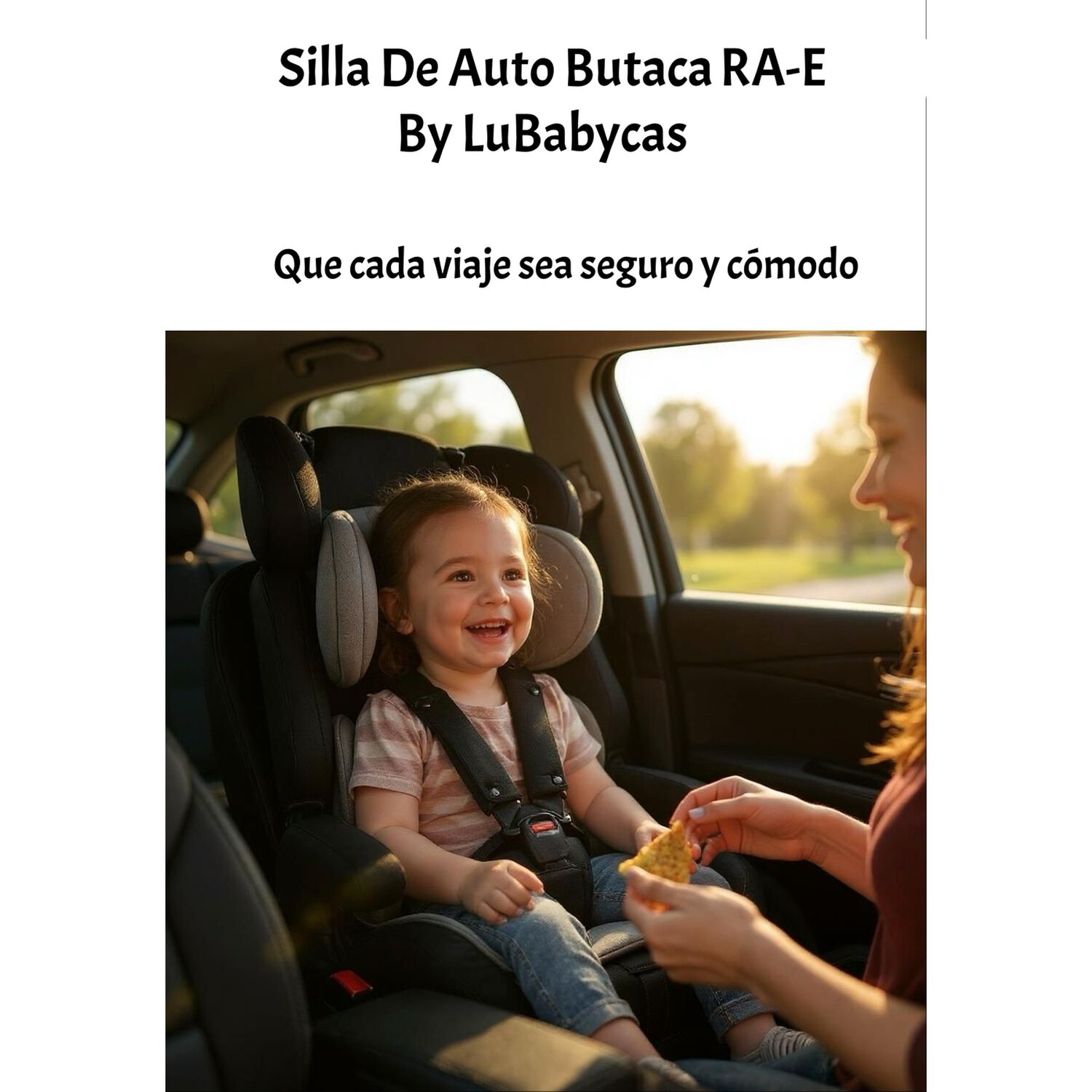 Silla De Auto Butaca 9-36kg 12 A&ntilde;os Gris Ra-e Lubabycas image number 1.0