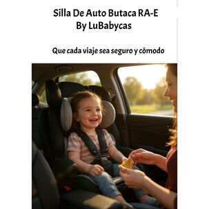 Silla De Auto Butaca 9-36kg 12 A&ntilde;os Gris Ra-e Lubabycas