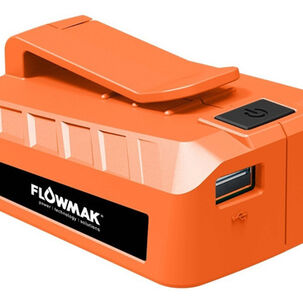 Cargador De Respaldo Portátil Doble Usb 18v, Marca Flowmak