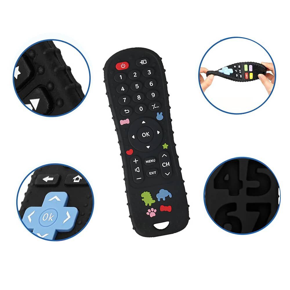 Mordedor Sensorial Denticion Silicona Control Remoto Bebe image number 2.0