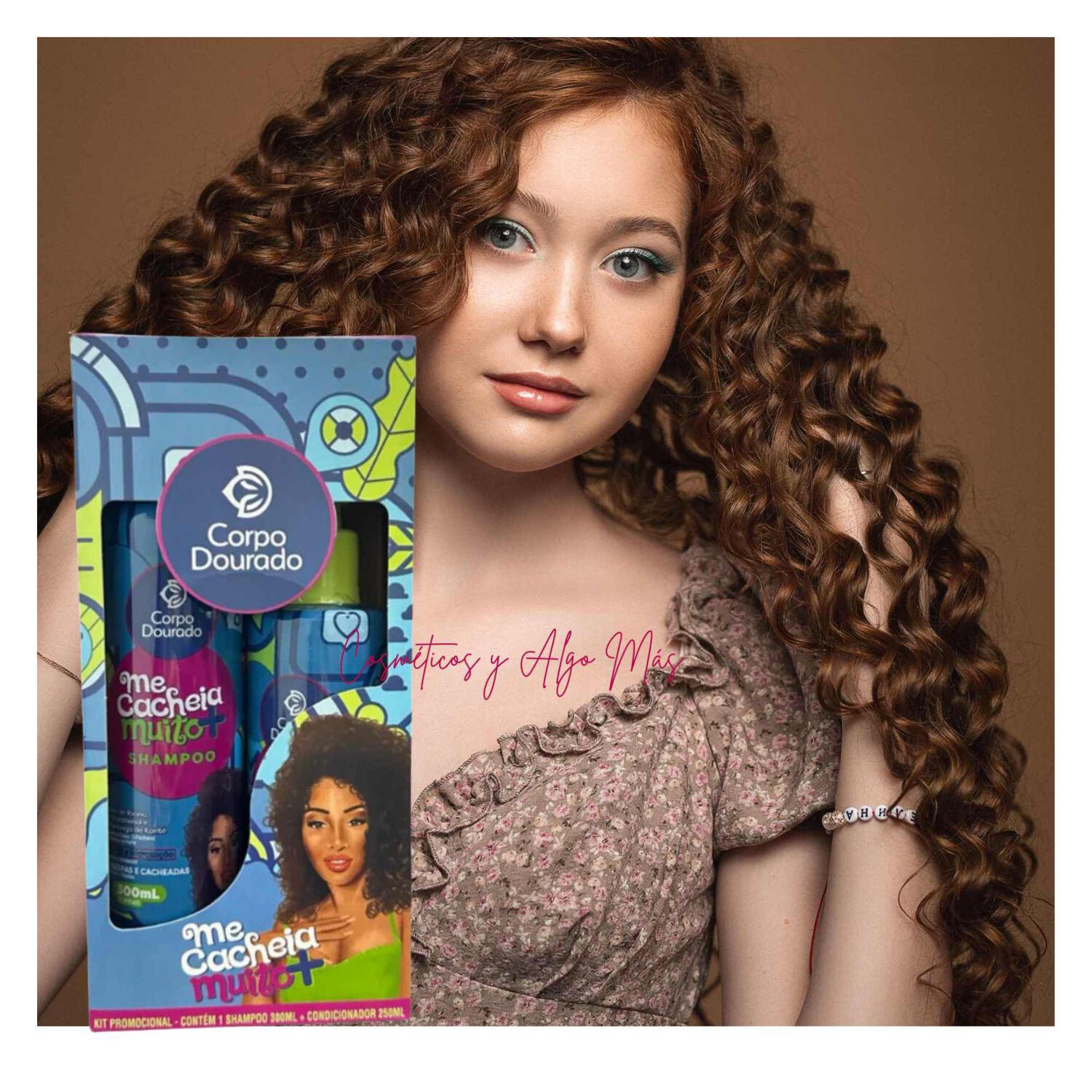 Kit Shampoo Y Acondicionador Para Cabello Rizado Me Cacheia Muito image number 0.0