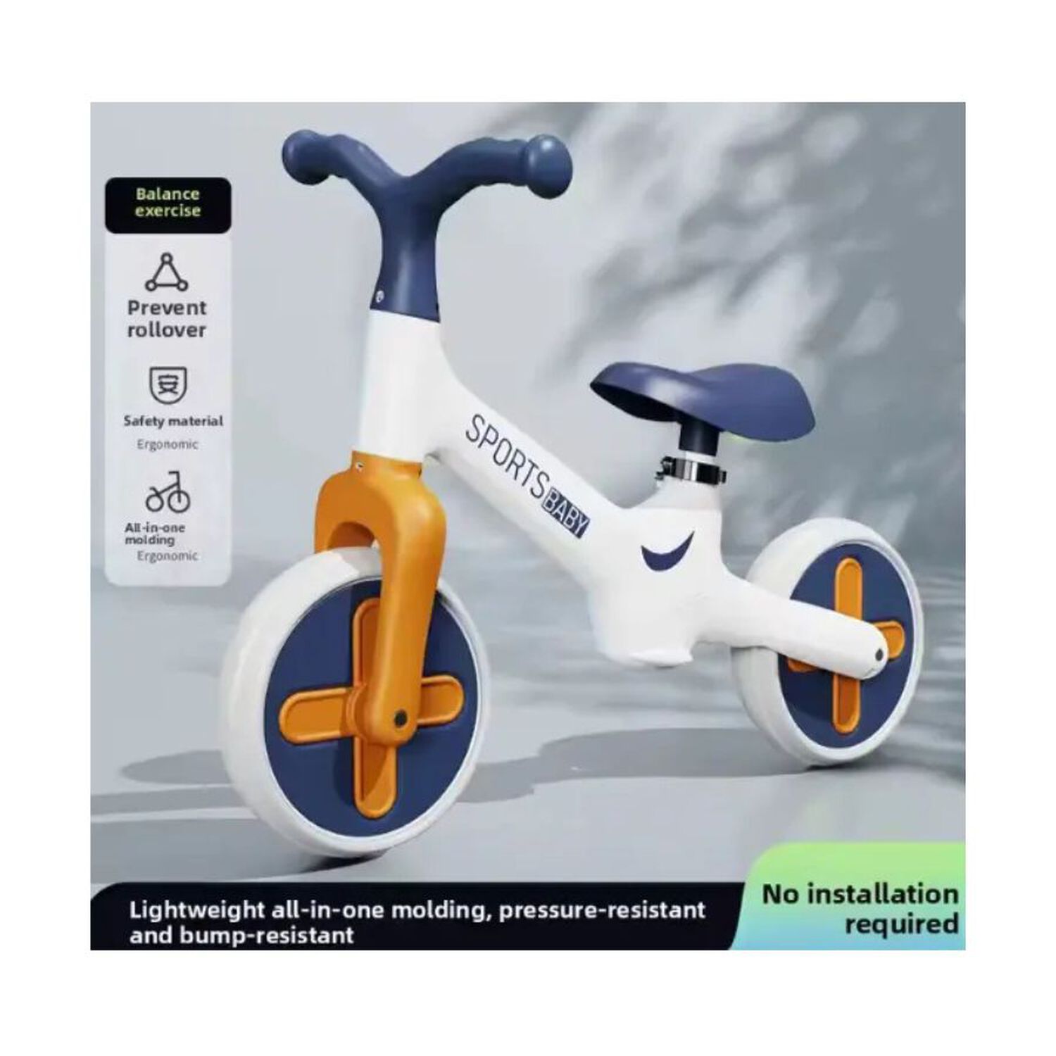 Bicicleta De Aprendizaje Sin Pedales Sports Baby Infantil image number 1.0