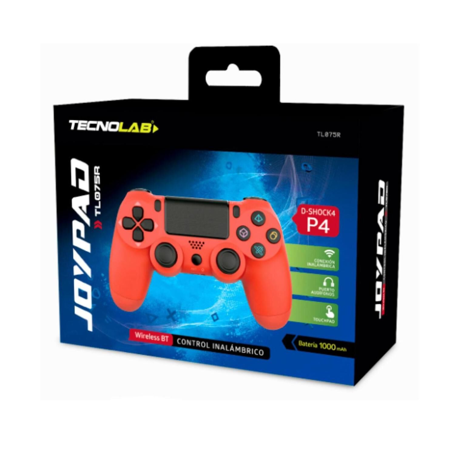 Joystick Ps4 Bluetooth D-shock P4 Naranja image number 3.0
